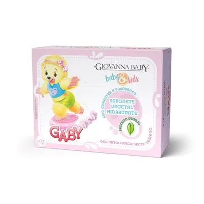 Sabonete Infantil Giovanna Baby Vegetal Gaby 90G